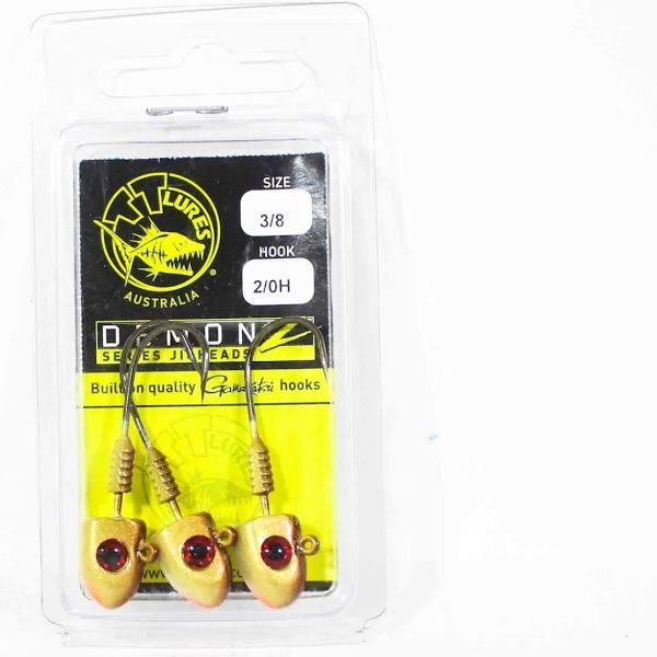 TT Lures DemonZ Jighead #3/8oz 2/0H Golden Boy