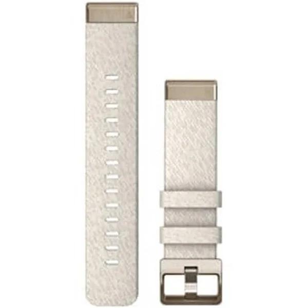 Garmin QuickFit 20mm Cream Nylon Gold