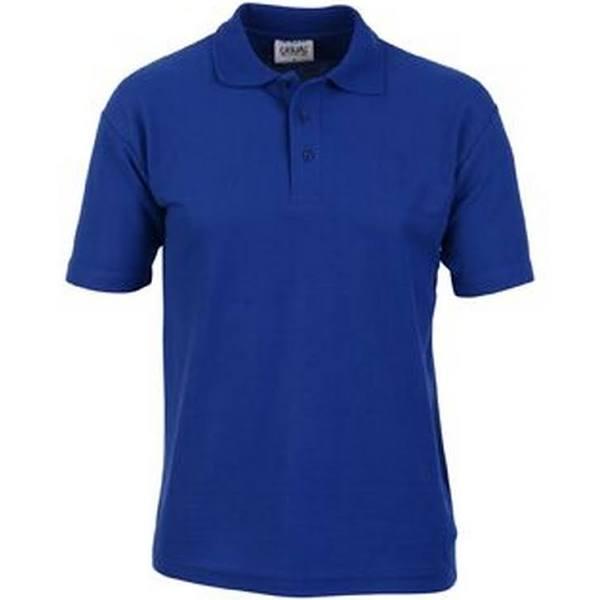 Casual Classic Mens Pique Polo Royal L