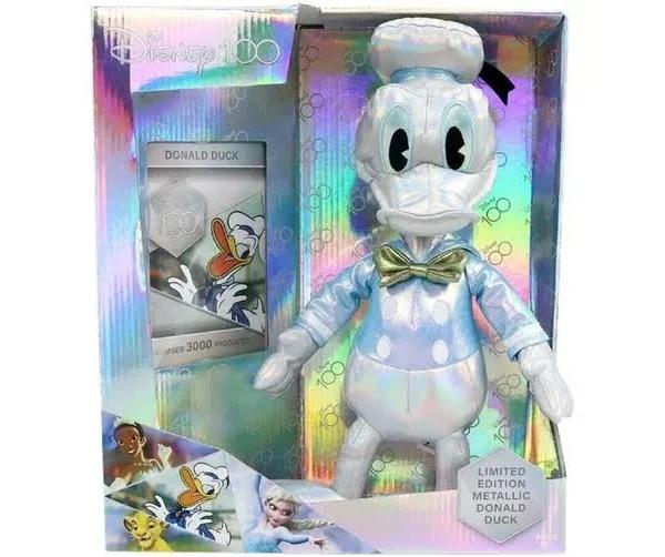 Disney 100 Limited Edition Donald Duck Metallic Plush