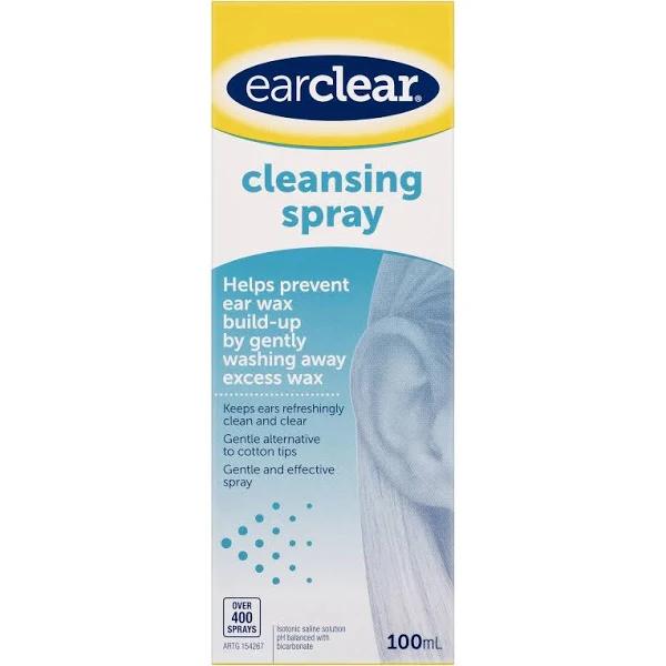 Ear Clear Ear Cleanser 100ml Spray