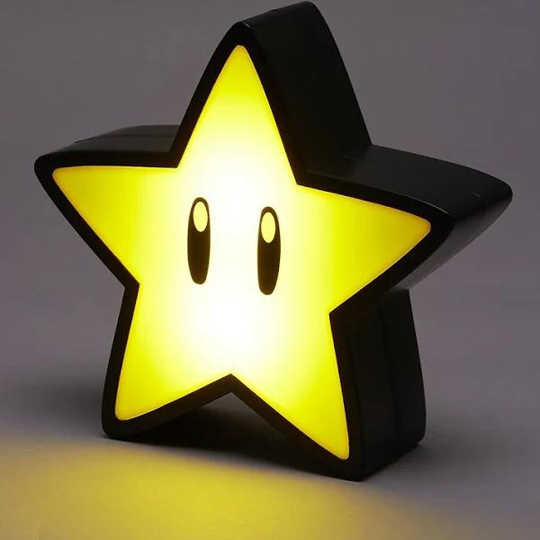 Nintendo Super Mario Super Star Light Lamp 3D