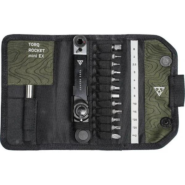 Topeak Torq Rocket Mini EX Torque Wrench Set