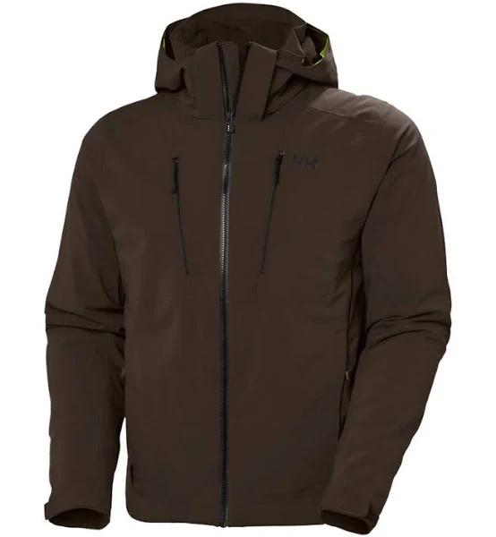 Helly Hansen Mens Alpha 3.0 Jacket Triple Espresso / S