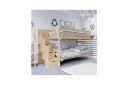 Luxo Furniture Galla Timber Bunk Bed with Storage Staircase