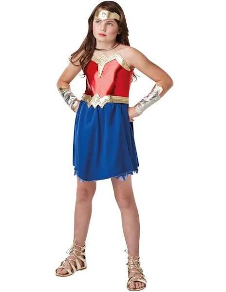 Wonder Woman Girls Costume Justice League Large