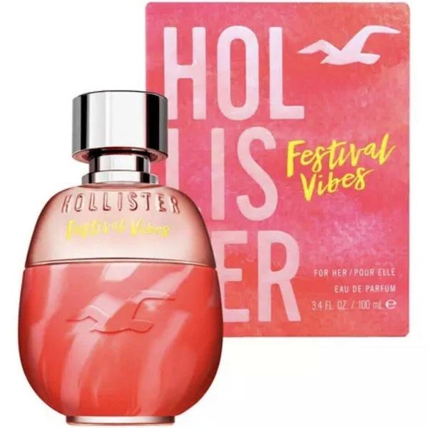 Hollister Festival Vibes Eau De Parfum Spray for Women 100 ml