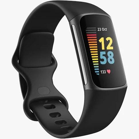 Fitbit Charge 5 Fitness Tracker Black