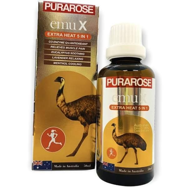 Purarose Emu x Extra Heat 5 in 1 Emu Oil