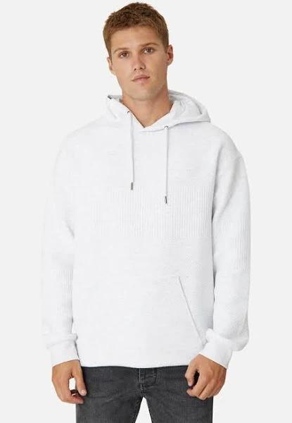 The Robinson Hoodie - Ice Melange, M - Industrie Clothing | Men's Fashion Online