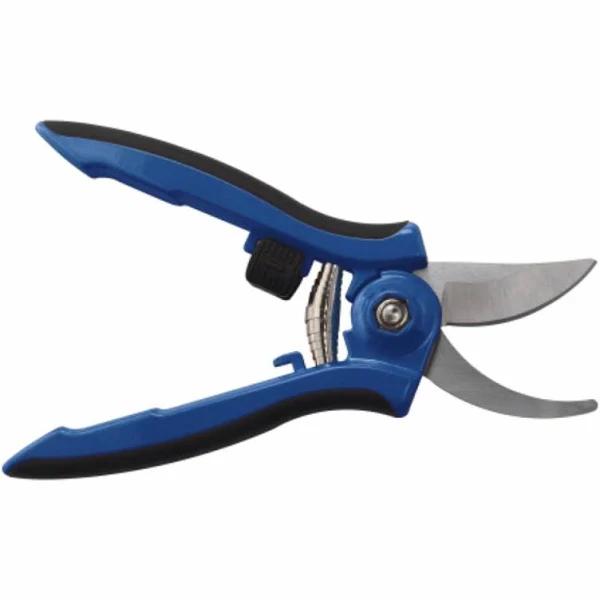 DRAMM 18045 Colorpoint Bypass Pruner With Stainless Steel Blade, Blue