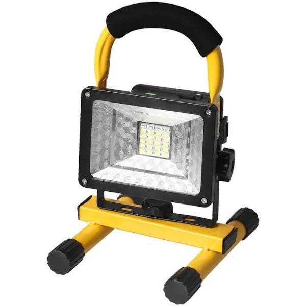 30W LED Flood Light Portable Rechargeable Outdoor