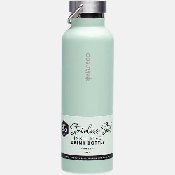 Ever Eco Insulated Stainless Steel Bottle Sage 750ml