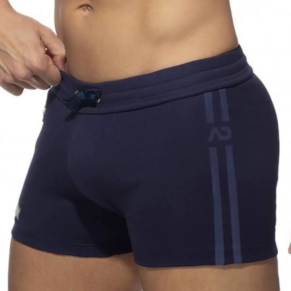 Addicted Zip Pocket Sports Short AD1002 Navy