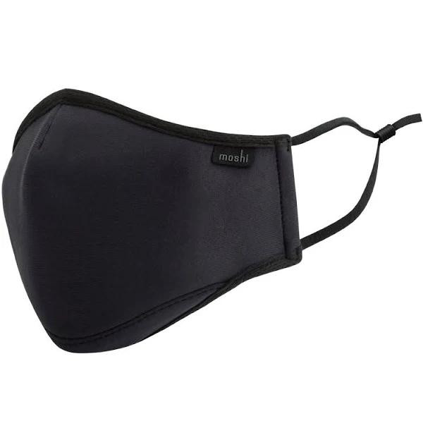 Moshi OmniGuard Mask With 3 Replaceable Filters (Black) Medium