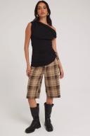 Lioness Kurt Culottes Chocolate Check, S