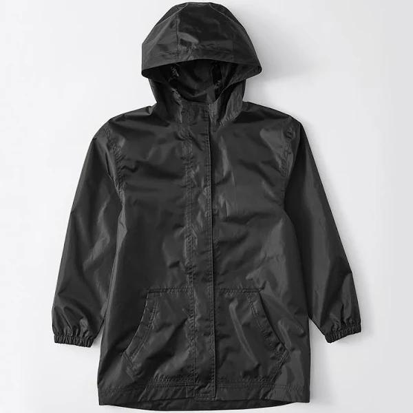 Target Kids Spray Jacket | Black | Size 4-6