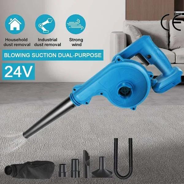 OZNALA Electric Cordless Blower For Makita 18V Battery Vacuum Air Leaf Blowing - Earn Everyday Rewards, AfterPay Available