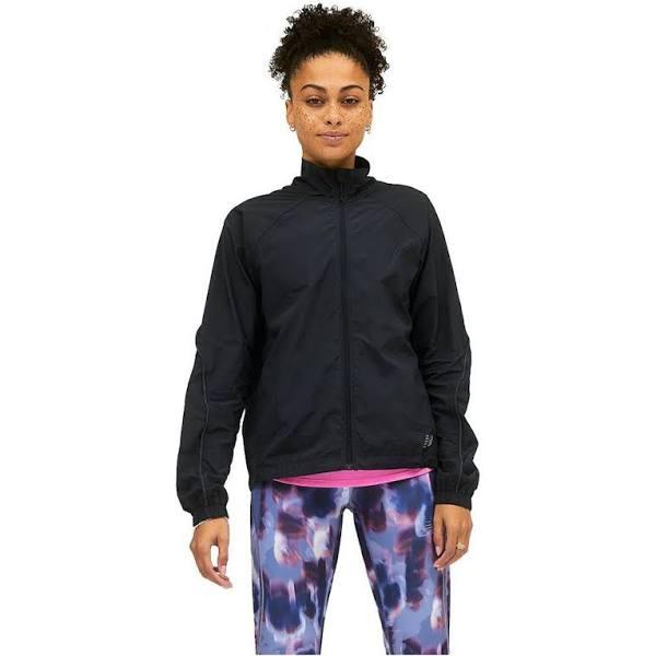 New Balance Womens Impact Run Light Jacket Black XL