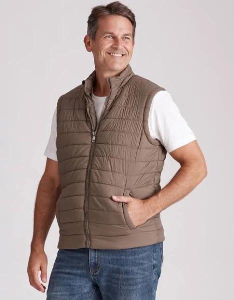 Rivers Lightweight Padded Vest - Size S - Mens - Dark Green