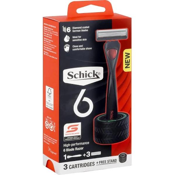 Schick Hydro 6 Kit+3