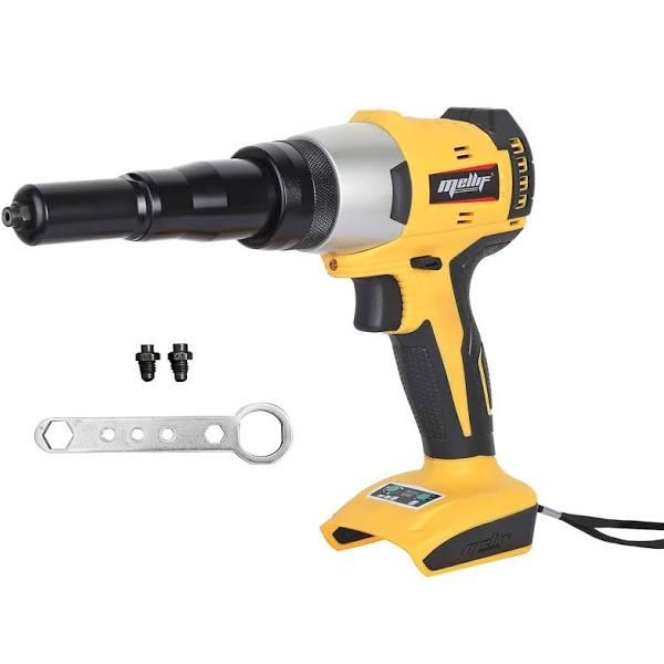 Mellif Cordless Rivet Gun for DeWalt 20V Max Battery Brushless Heavy Duty Automatic Riveter Handheld Electric Rivet Gun Single Hand Riveter for Plasti LW20LD