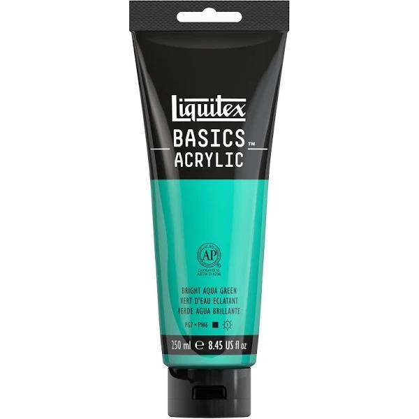 Liquitex Basics Acrylic Paint 8.45-oz Tube, Bright Aqua Green