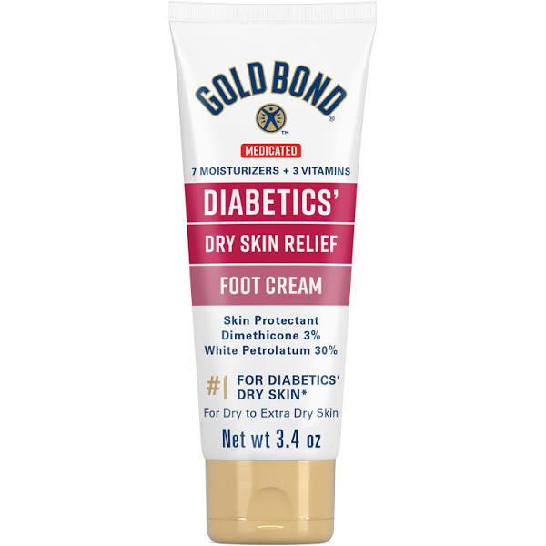 Gold Bond Ultimate Diabetics' Dry Skin Relief Foot Cream - 3.4 oz