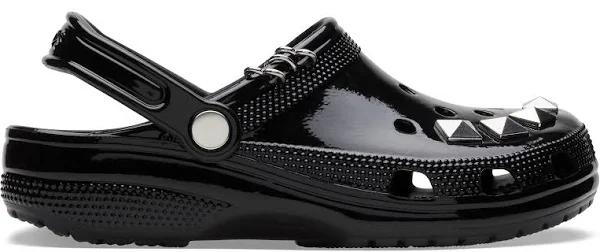 Crocs Classic Studded Clog; Black, W11/M9