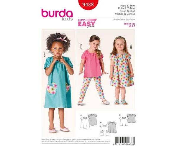 Burda Pattern 9438 (2-7)