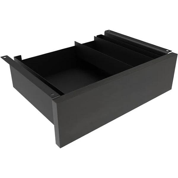 Desky Minimal Under Desk Drawer Black / Burnished Wood