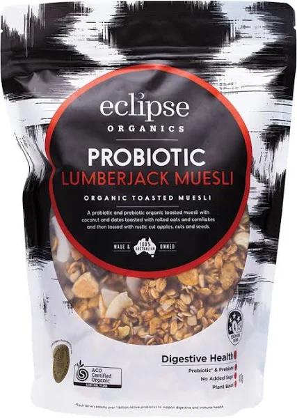 Eclipse Organics Organic Muesli Probiotic Lumberjack 410g