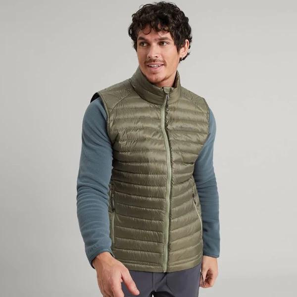 Kathmandu Heli R Men's Down Vest | Green Puffer Vest - XS