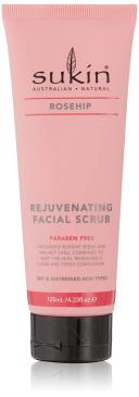 Sukin Rosehip Rejuvenating Facial Scrub, 125 ml