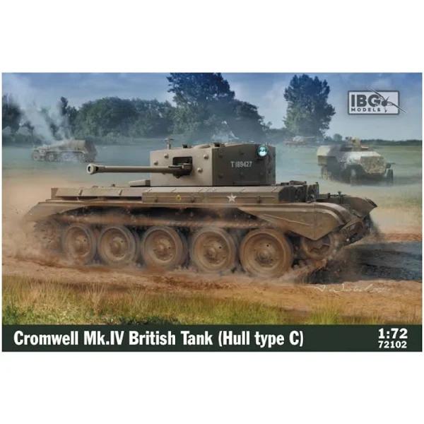 IBG 1/72 Cromwell Mk.IV British Tank (Hull Type C) Plastic Model Kit [72102]