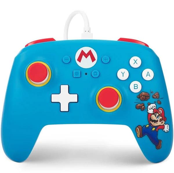 Power A Nintendo Switch Wired Controller (Brick Breaker Mario)