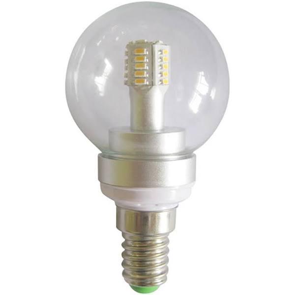 5000K Led E14 Fancy Round 4W Clear 300D 290lm Globe