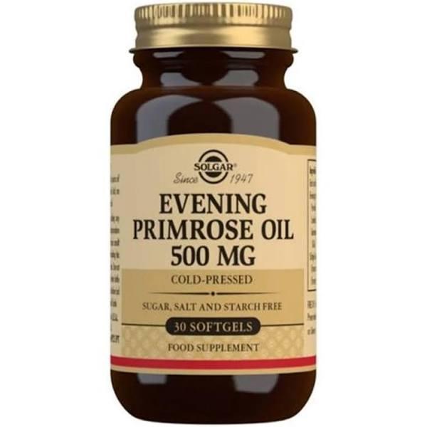 Solgar - Evening Primrose Oil, 500 mg, 30 Softgels