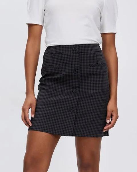 Marcs Kiss On My List Mini Skirt in Black 8