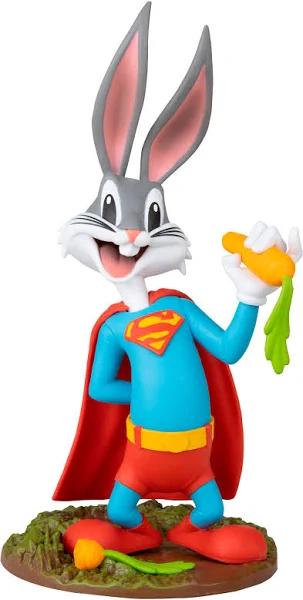 Looney Tunes - Bugs Bunny As Superman Movie Maniacs Posed Figure