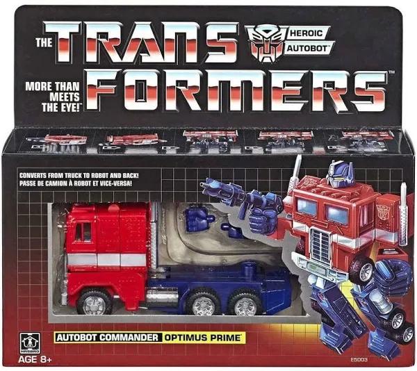 Transformers Optimus Prime G1 Reissue