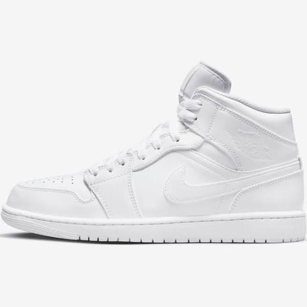 Air Jordan 1 Mid (White)