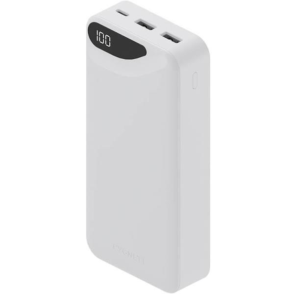 Cygnett ChargeUp Boost 3rd Gen 20K mAh Power Bank - White