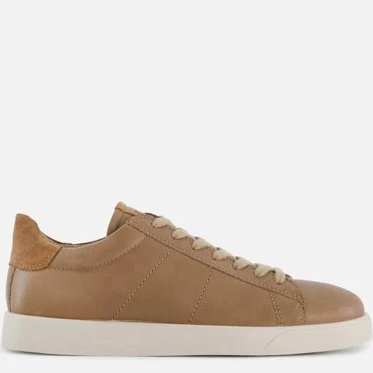 ECCO | Men's Street Lite Sneakers | Size 12 | Leather | Nutmeg Brown