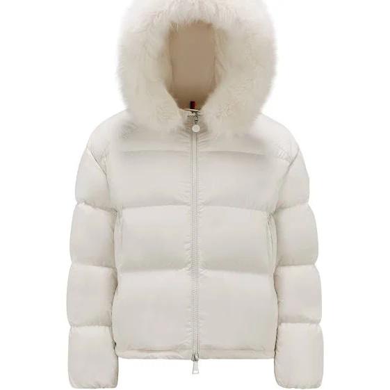 Moncler | Women Mino Tech Down Jacket Natural 4