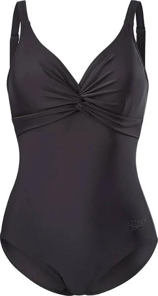 Speedo Brigitte 1 Piece Swimsuit Black 42"