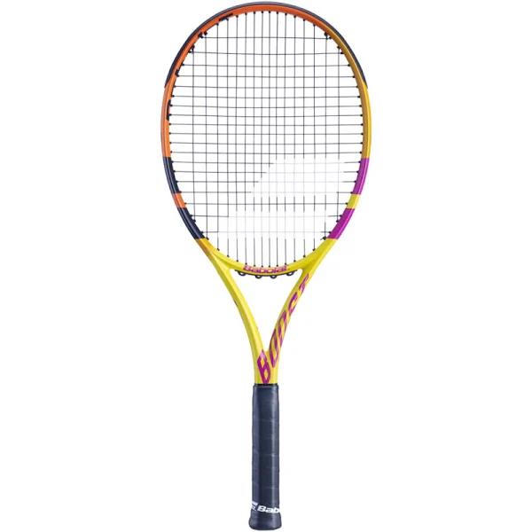 Babolat Boost Drive Tennis Racquet - Blue/Green/White, 4 3/8