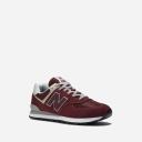 New Balance Men's 574 Core Burgundy/White - Size 14