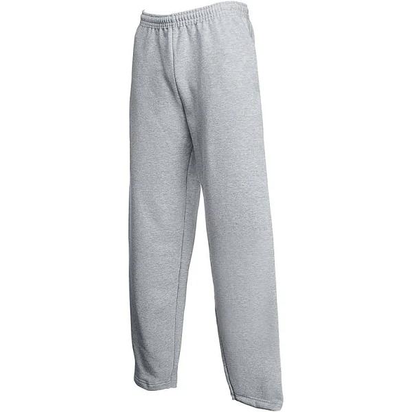 Fruit of The Loom 64032 Open Hem Jog Pants Heather Grey - Size: L Colo