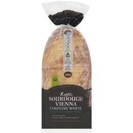 Woolworths Rustic White Sourdough Loaf 500g